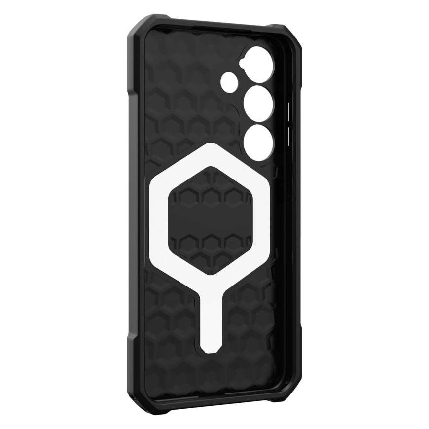 Защитный гибридный чехол с поддержкой MagSafe UAG Essential Armor для Samsung Galaxy S25 - фото 3